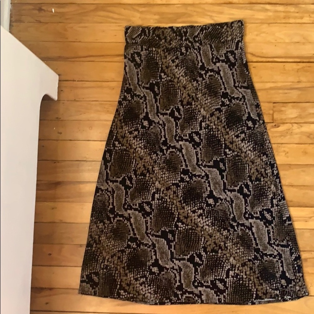 Zara midi skirt